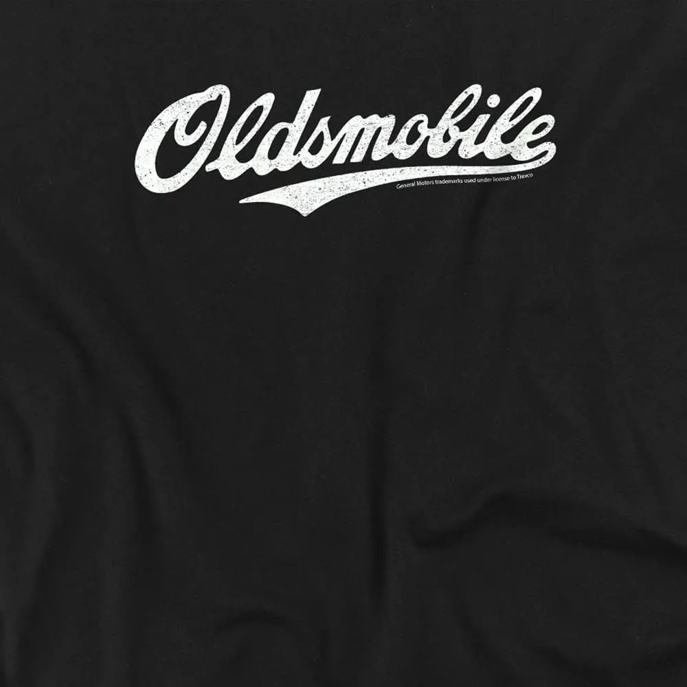 Popfunk Classic Oldsmobile Oldsmobile Cursive Logo Unisex Adult T Shirt