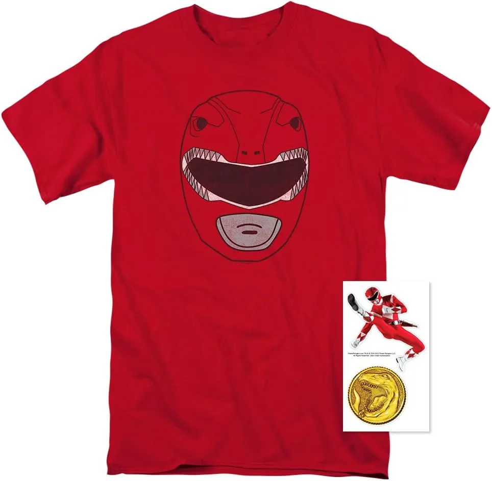 Popfunk Power Rangers Red Ranger Mask T-Shirt