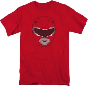Popfunk Power Rangers Red Ranger Mask T-Shirt