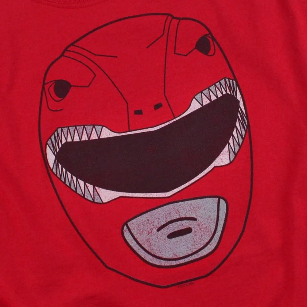 Popfunk Power Rangers Red Ranger Mask T-Shirt