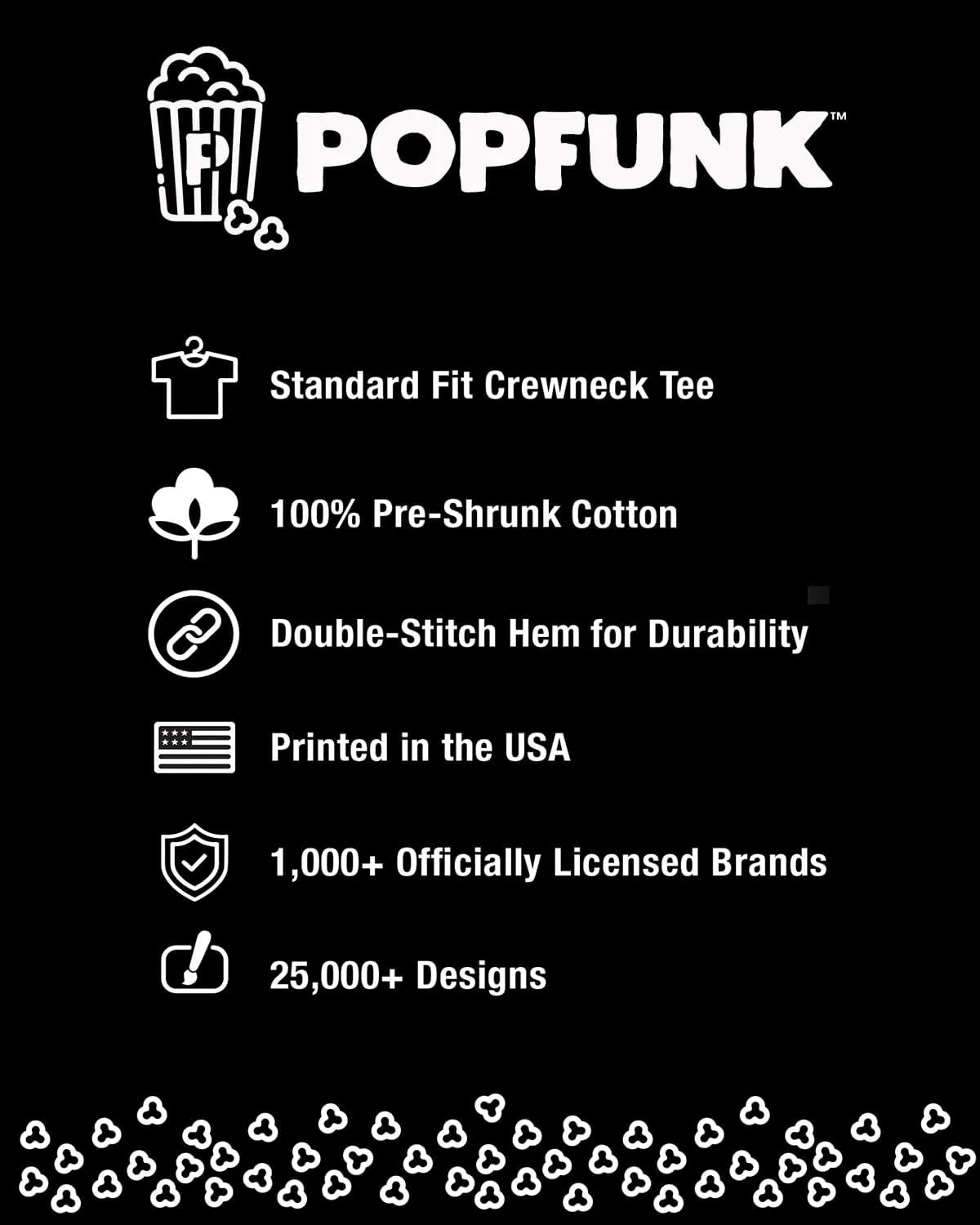Popfunk TV Show T Shirt & Stickers