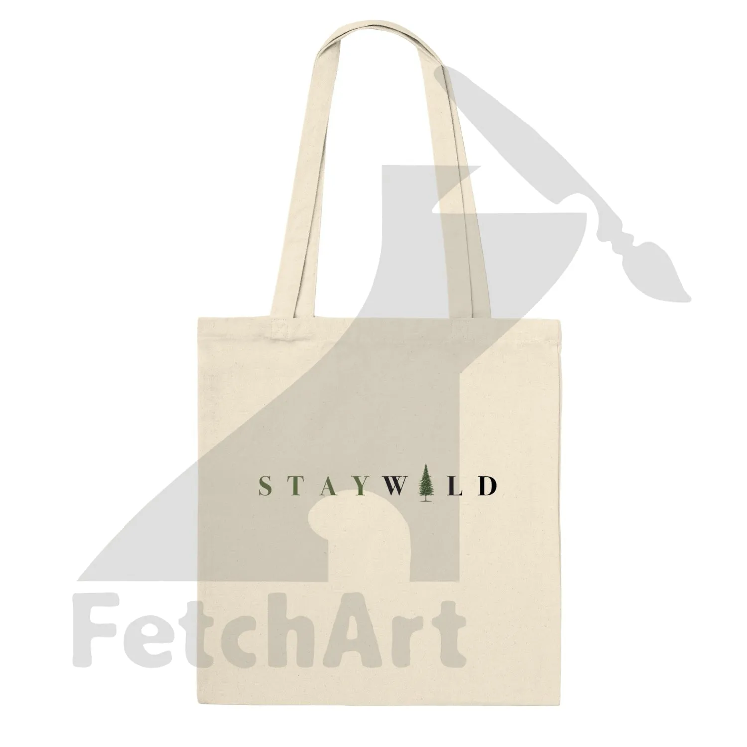 Premium Bear Print Tote Bag: Stylish and Functional!