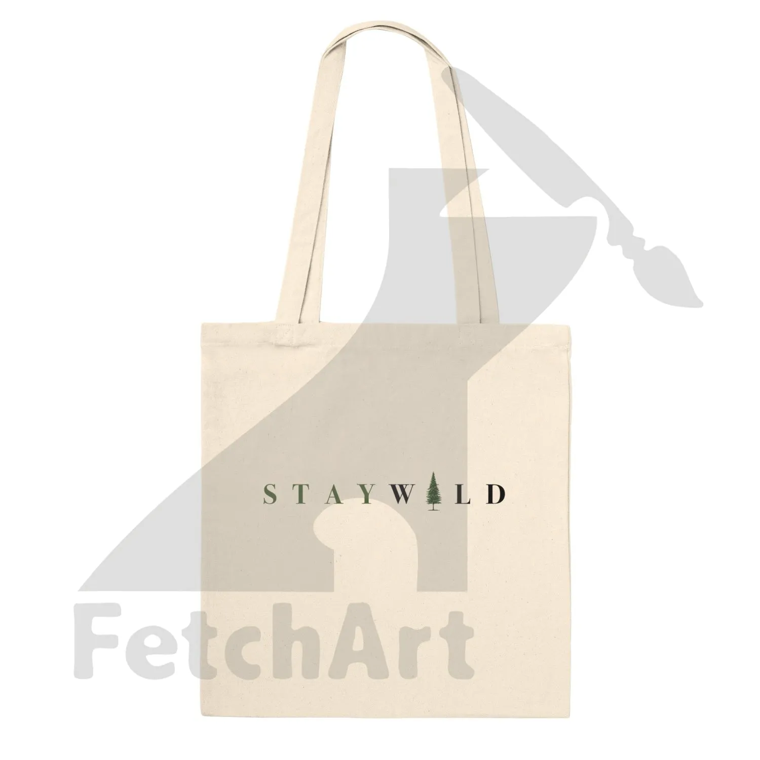 Premium Bear Print Tote Bag: Stylish and Functional!