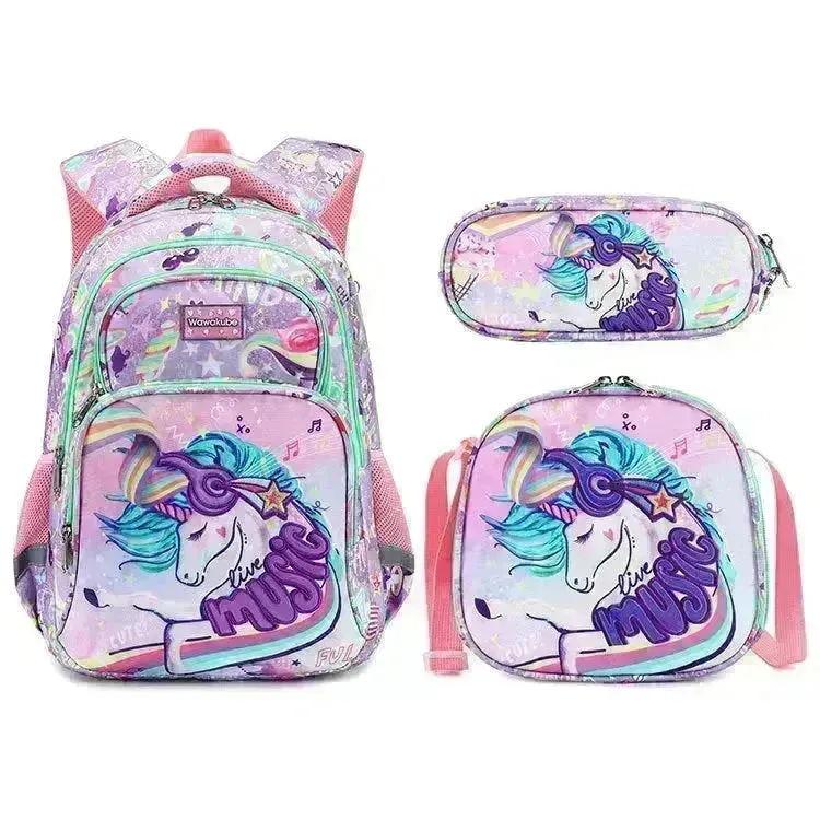 Primary School Student Schoolbag Stylish And Lightweight Grade 1-4 Children Backpack for School