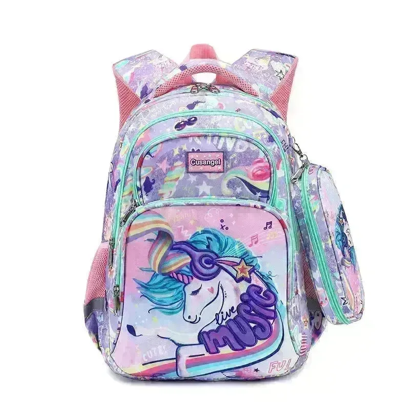 Primary School Student Schoolbag Stylish And Lightweight Grade 1-4 Children Backpack for School