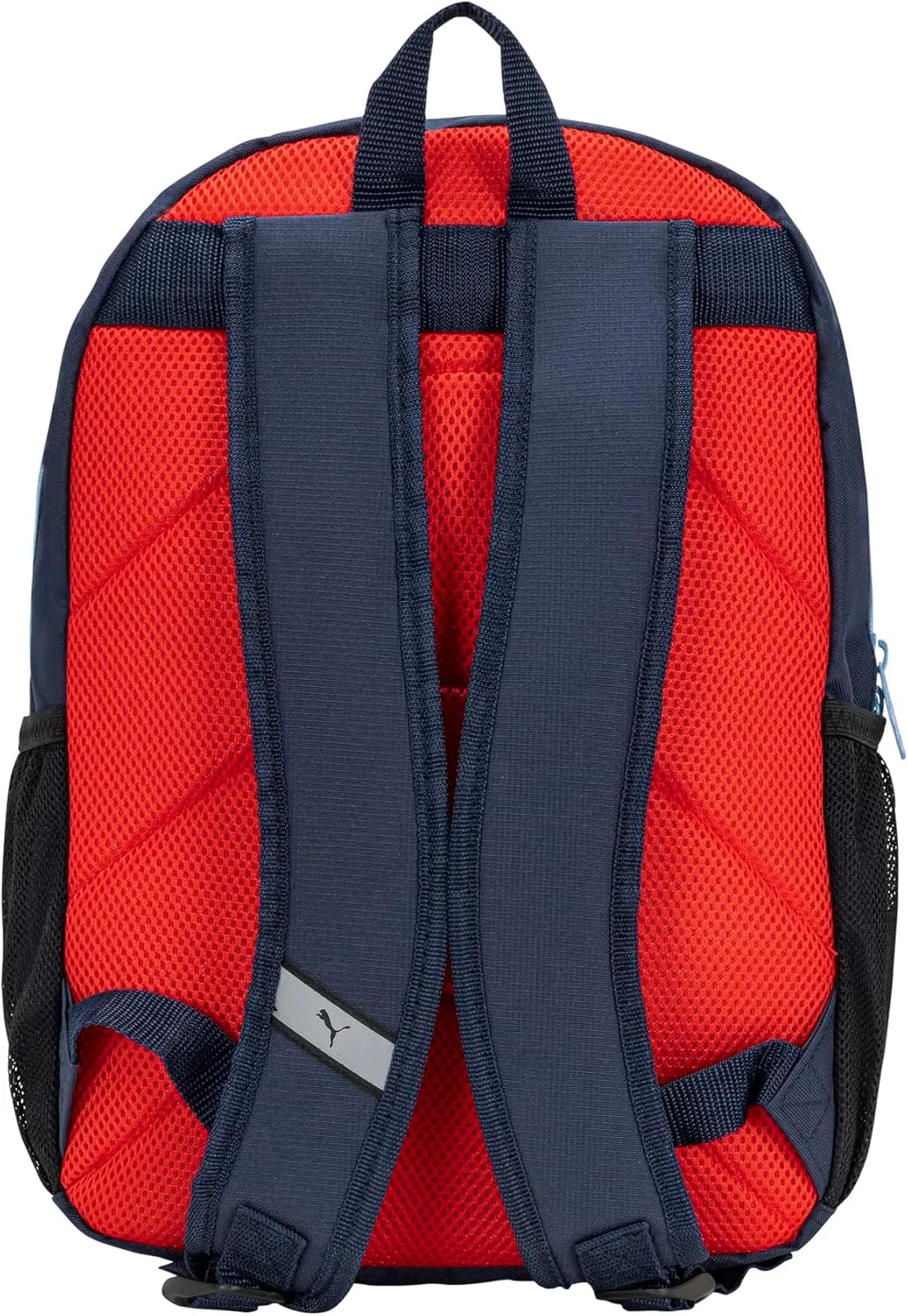 PUMA Kids' Meridian Backpack, Youth Size, Navy/Red