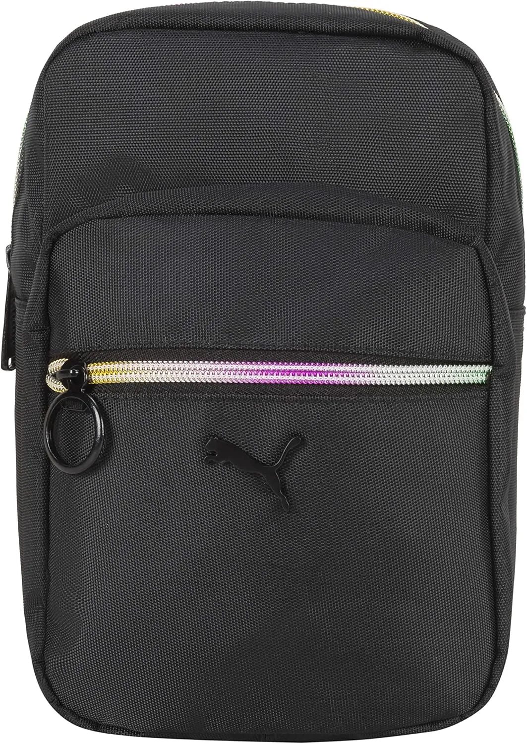 PUMA womens Festival Zip Front Crossbody-Messenger Bags, Black, One Size US