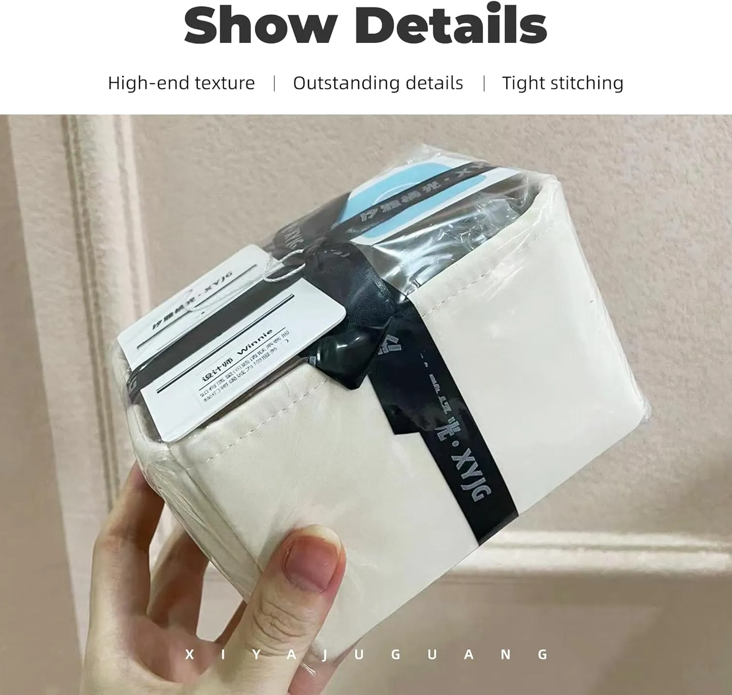 Purse Handbag Silky Organizer Insert Keep Bag Shape Fits LV Speedy 16/20/25/30/35/45 bags, Luxury Handbag Tote Lightweight Sturdy(Craie, Speedy 30)