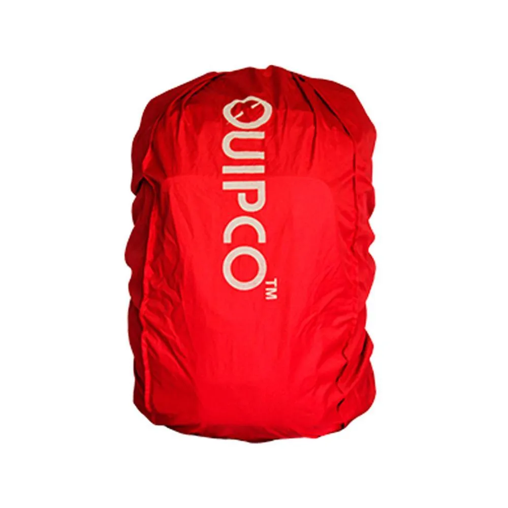 QUIPCO Turtleback Rain Cover - 35 to 50 Litres (Red)
