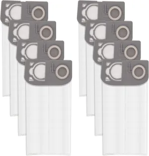R25 Vacuum Bags Compatible with Riccar R25 Series R25S, R25D, R25P Upright Vacuums Cleaner - HEPA Replacement Bag - Part R25HC-6 (8 Pack)