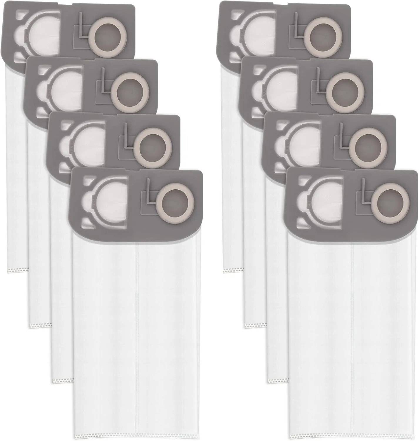 R25 Vacuum Bags Compatible with Riccar R25 Series R25S, R25D, R25P Upright Vacuums Cleaner - HEPA Replacement Bag - Part R25HC-6 (8 Pack)