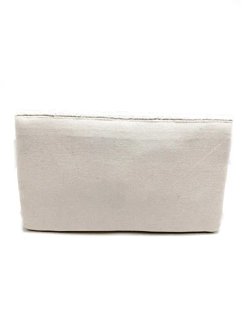 Rainbow Glass Beaded Clutch
