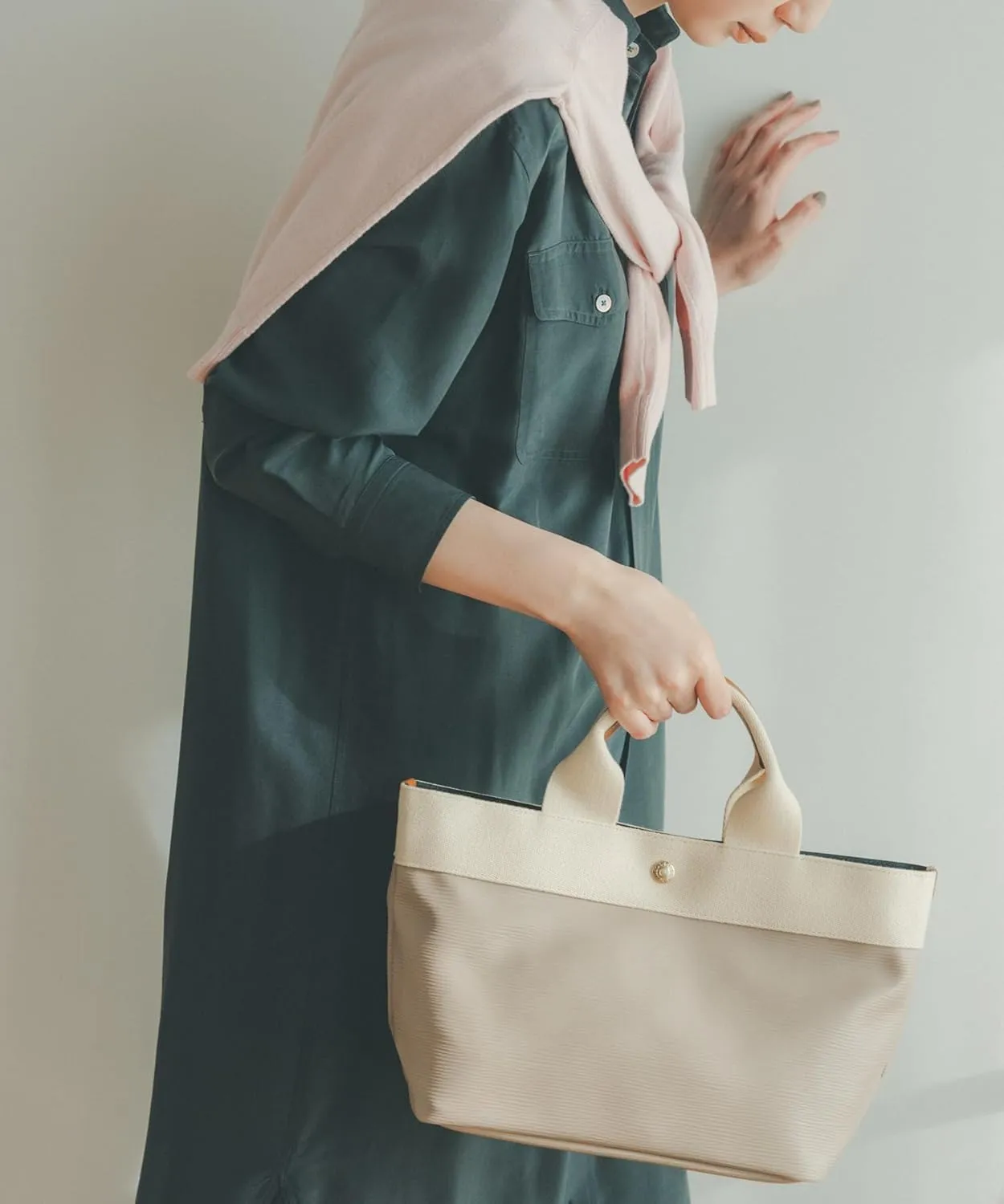 Ripple Neo Leather Mini Tote Bag