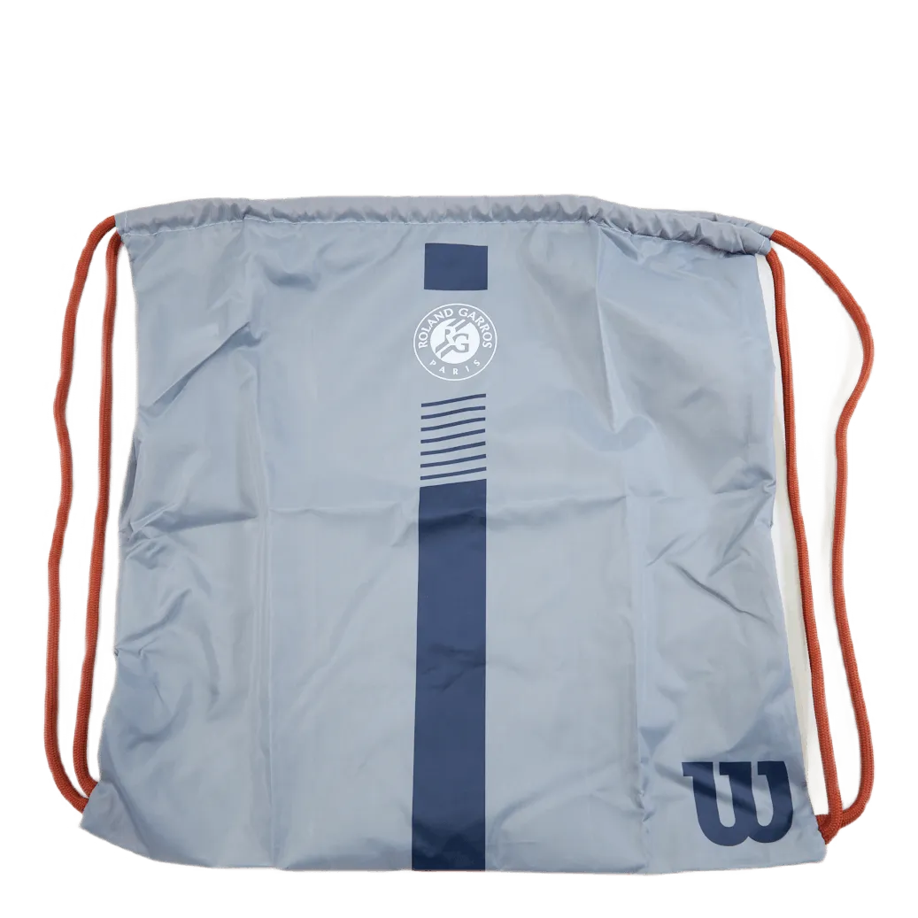 Roland Garros Cinch Bag Grey/navy/clay