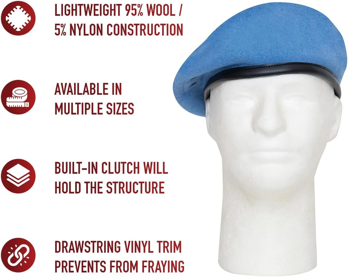 Rothco G.I. Style Wool Beret - Versatile Colors for Everyday Wear