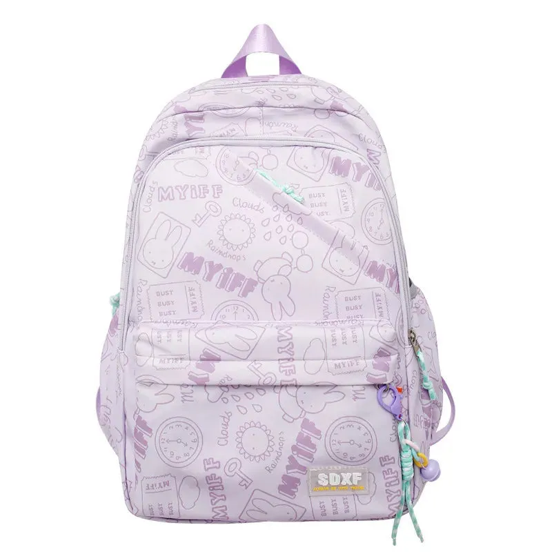 Sac à dos graffiti pour écolier