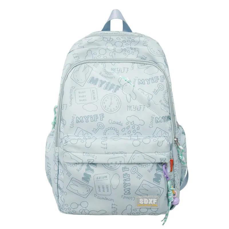 Sac à dos graffiti pour écolier
