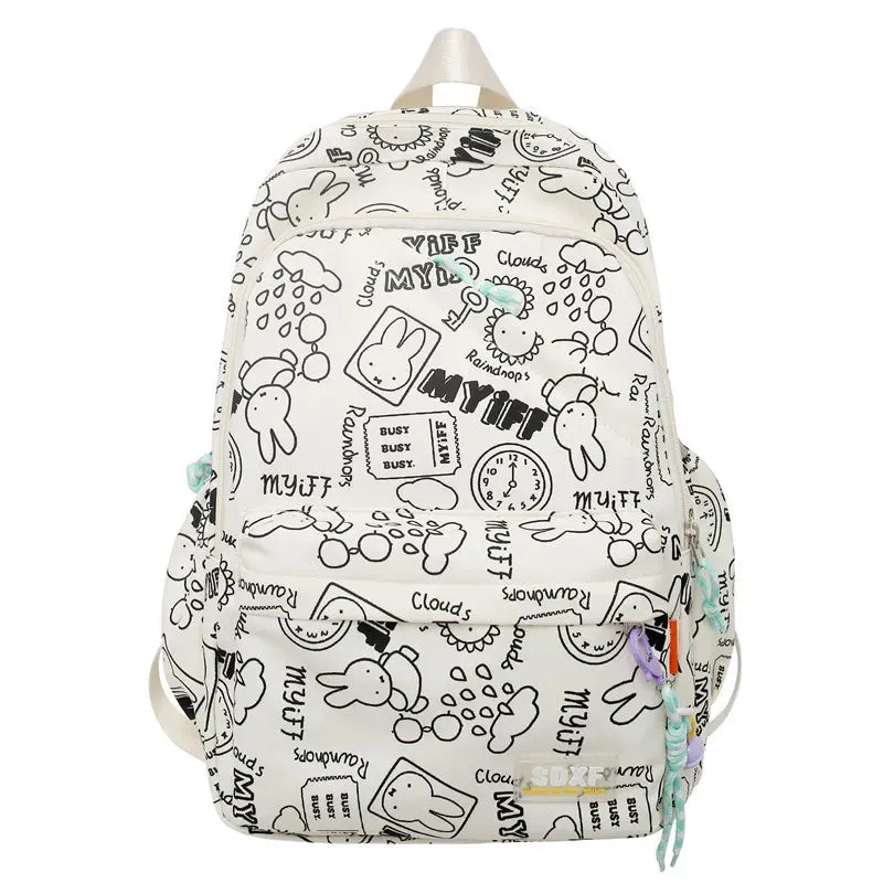 Sac à dos graffiti pour écolier