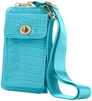 Samantha Brown To-Go Croco Phone Crossbody