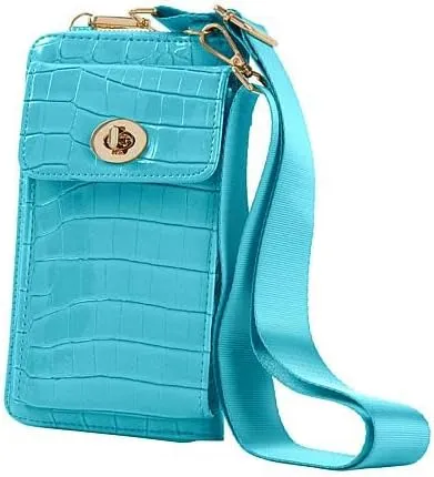 Samantha Brown To-Go Croco Phone Crossbody