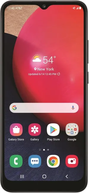 Samsung Galaxy A02s Smartphone, 32GB Storage, AT&T Unlocked - Black (Renewed)