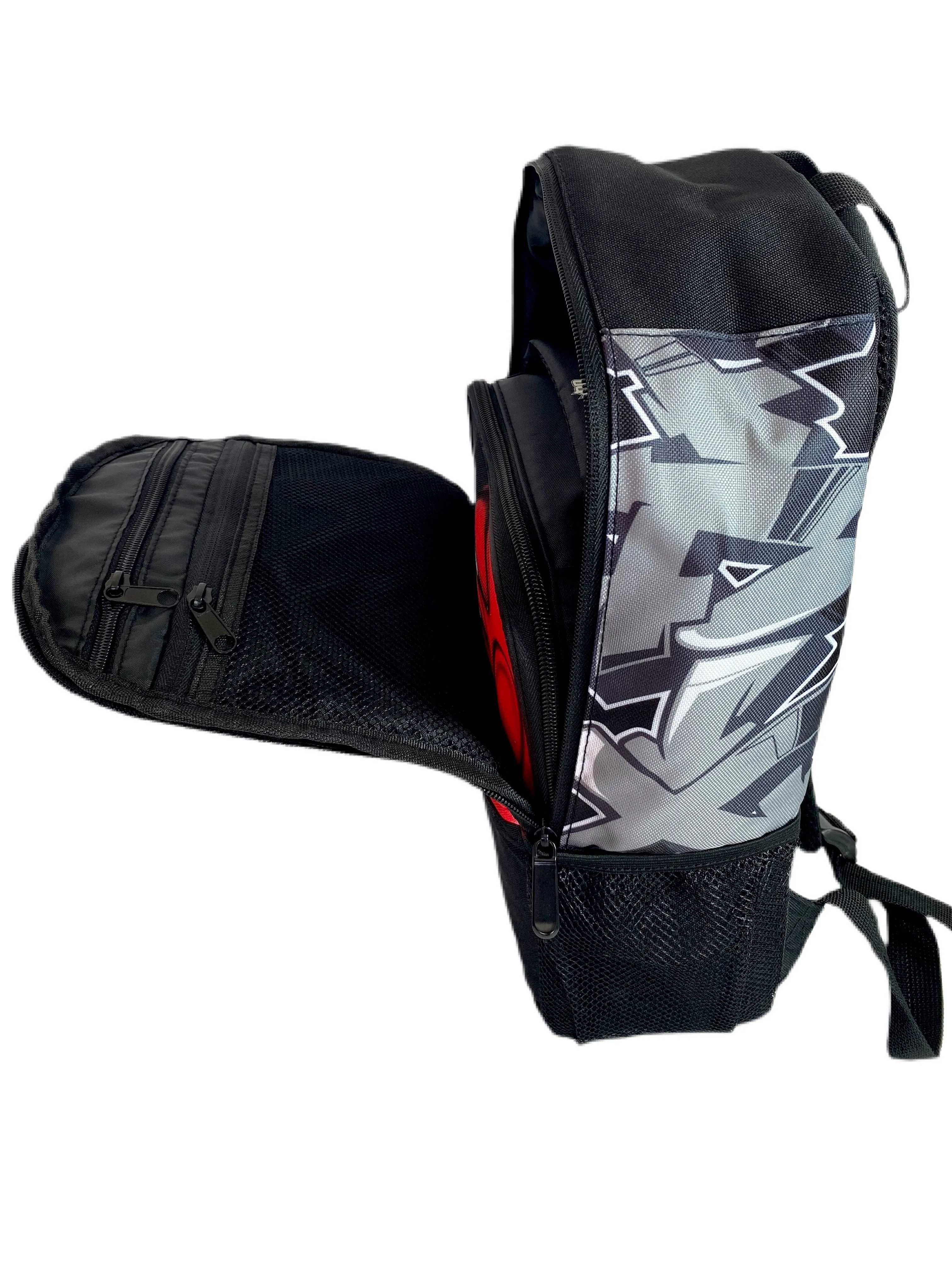 Script Aboriginal Flag Style - Custom Combo (AB) 1x Backpack, 1x Lunchbox, 1x Trucker Cap