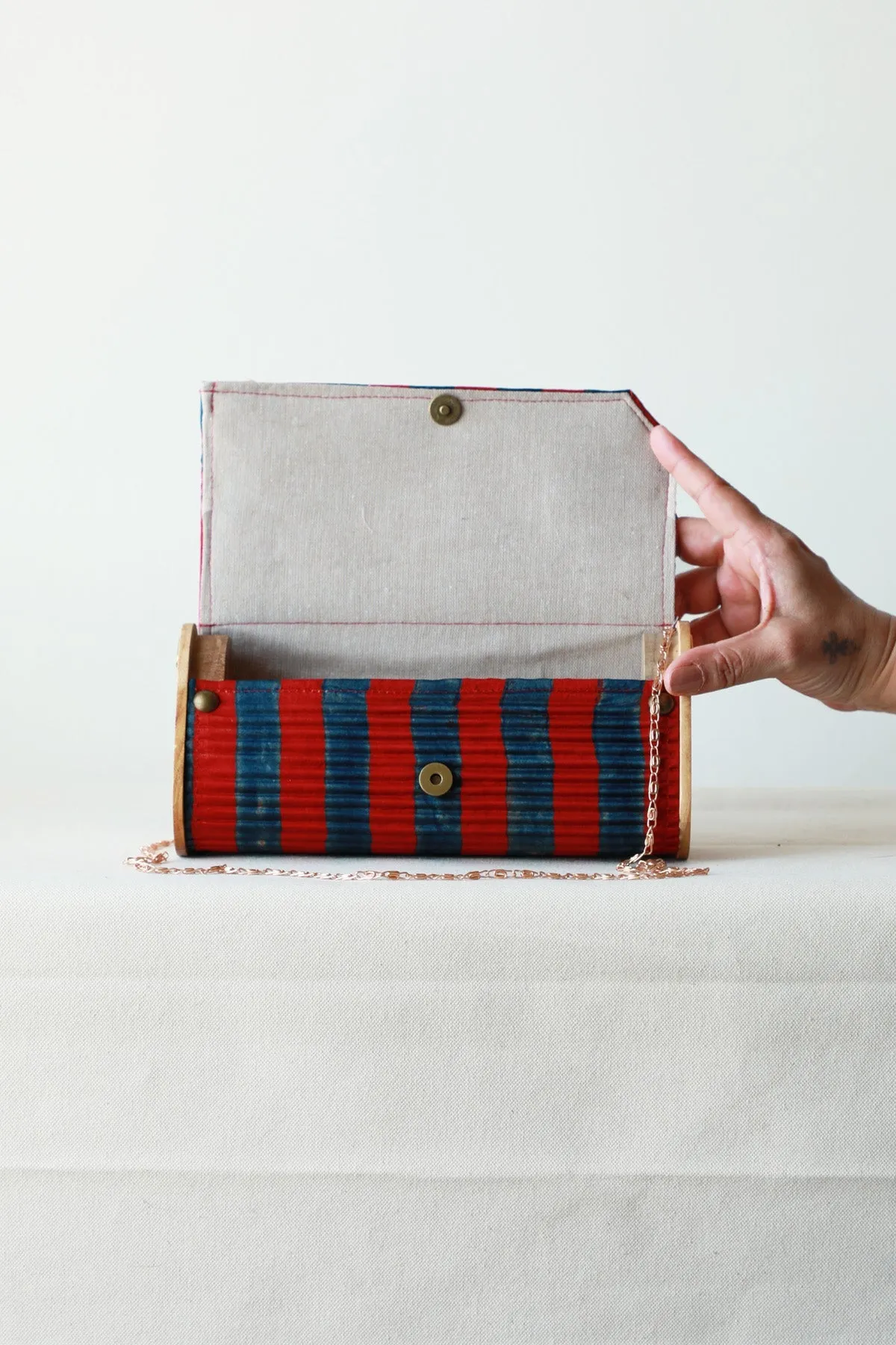 Seta Upcycled Mini Clutch