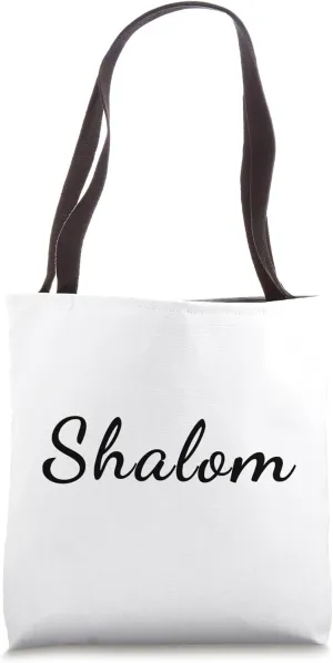 Shalom Inner Peace Tote Bag