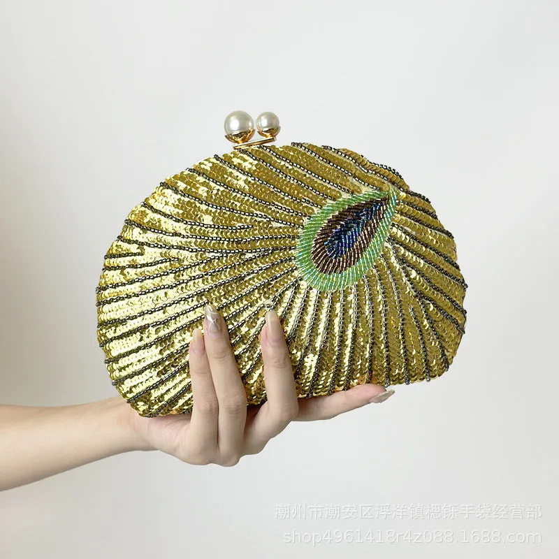 Shell Bags Single Evening Clutch Bags