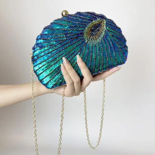 Shell Bags Single Evening Clutch Bags