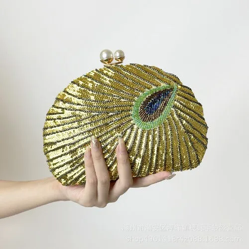 Shell Bags Single Evening Clutch Bags