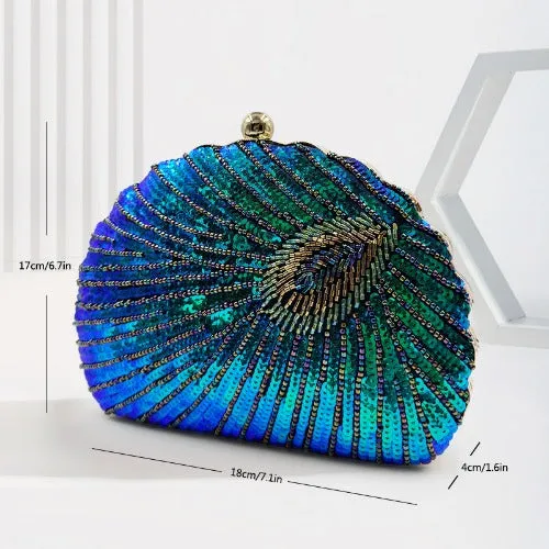 Shell Bags Single Evening Clutch Bags