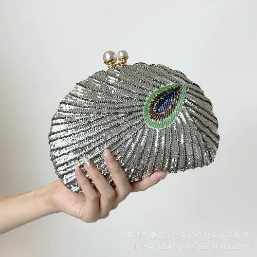 Shell Bags Single Evening Clutch Bags