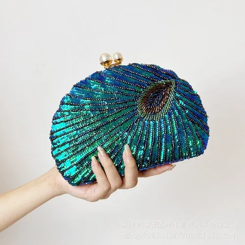 Shell Bags Single Evening Clutch Bags