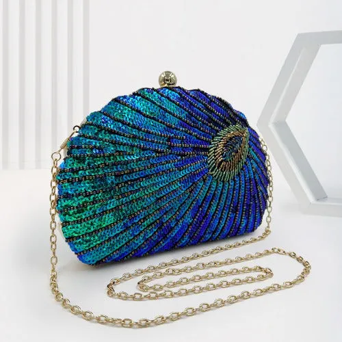 Shell Bags Single Evening Clutch Bags