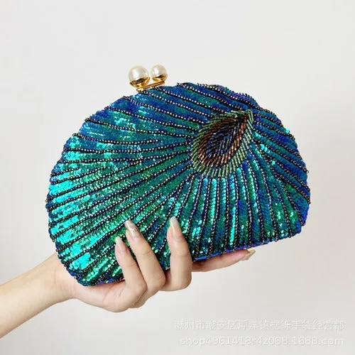 Shell Bags Single Evening Clutch Bags