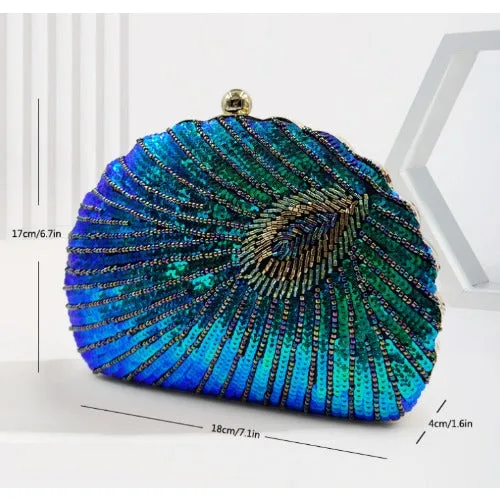 Shell Bags Single Evening Clutch Bags