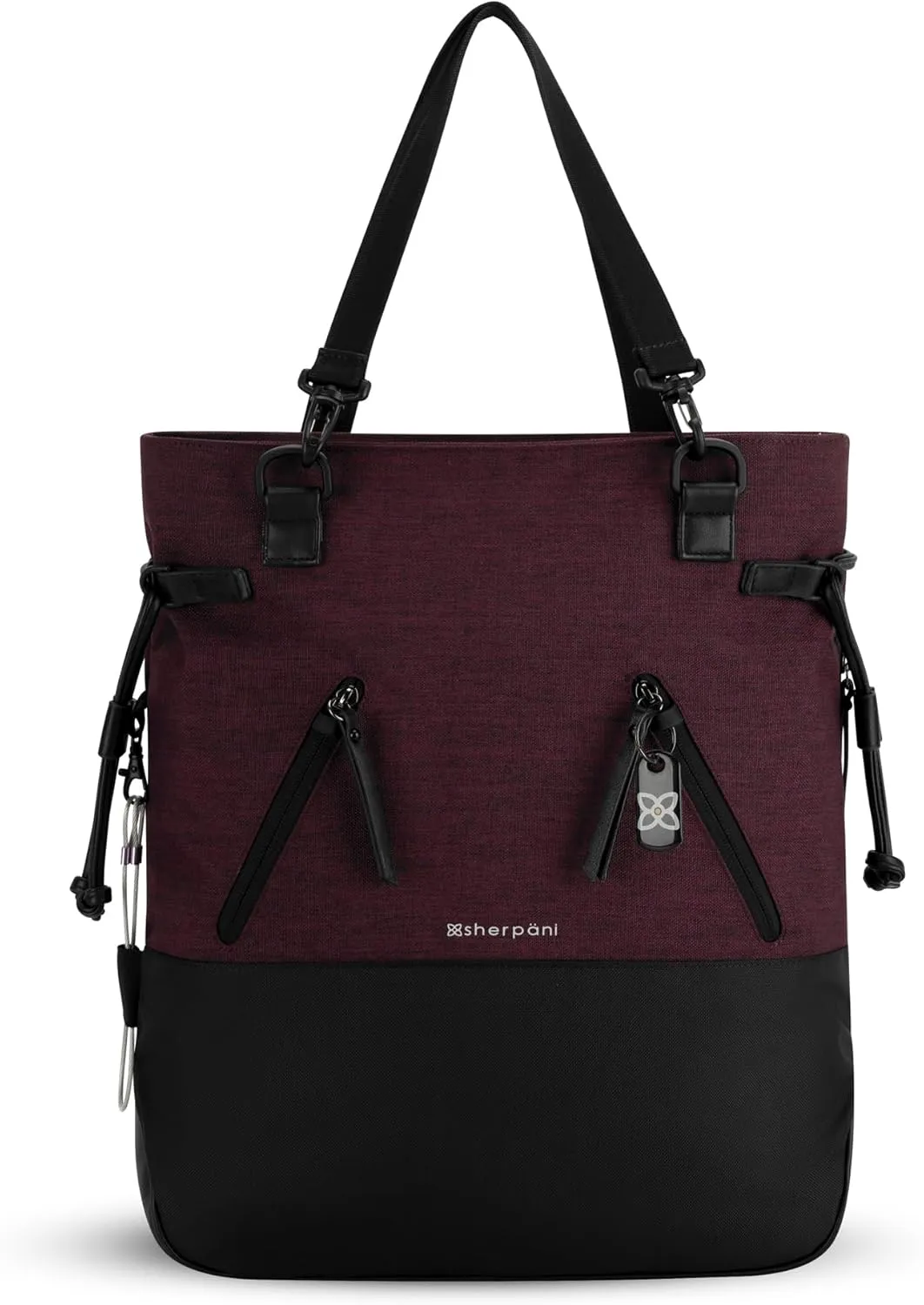 Sherpani Tempest, Anti-Theft Travel Backpack, Teacher Tote Bag, Backpack for Women, Fits 15 Inch Laptop (No Sleeve)