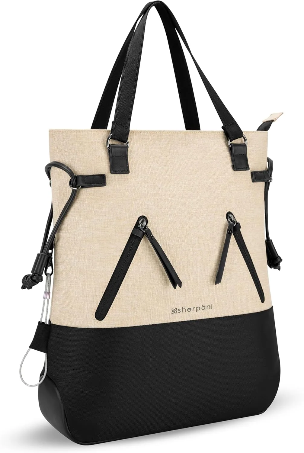 Sherpani Tempest, Anti-Theft Travel Backpack, Teacher Tote Bag, Backpack for Women, Fits 15 Inch Laptop (No Sleeve)