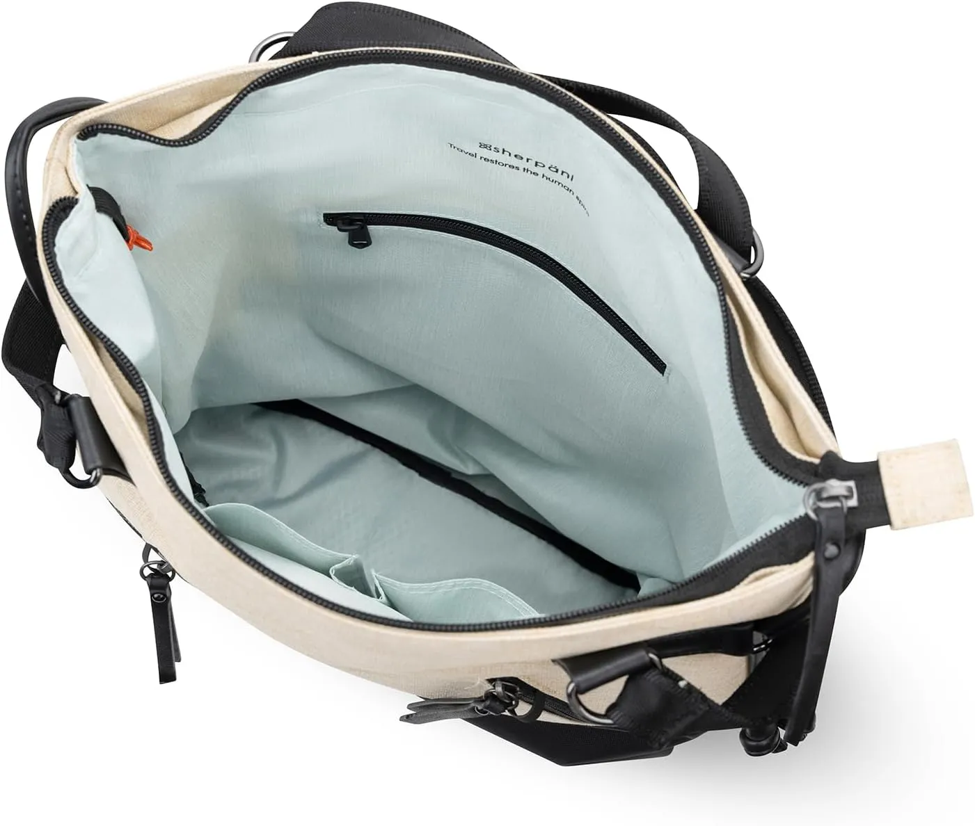 Sherpani Tempest, Anti-Theft Travel Backpack, Teacher Tote Bag, Backpack for Women, Fits 15 Inch Laptop (No Sleeve)