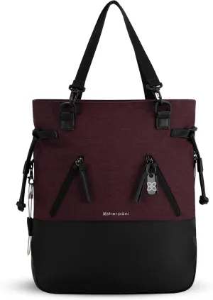 Sherpani Tempest, Anti-Theft Travel Backpack, Teacher Tote Bag, Backpack for Women, Fits 15 Inch Laptop (No Sleeve)