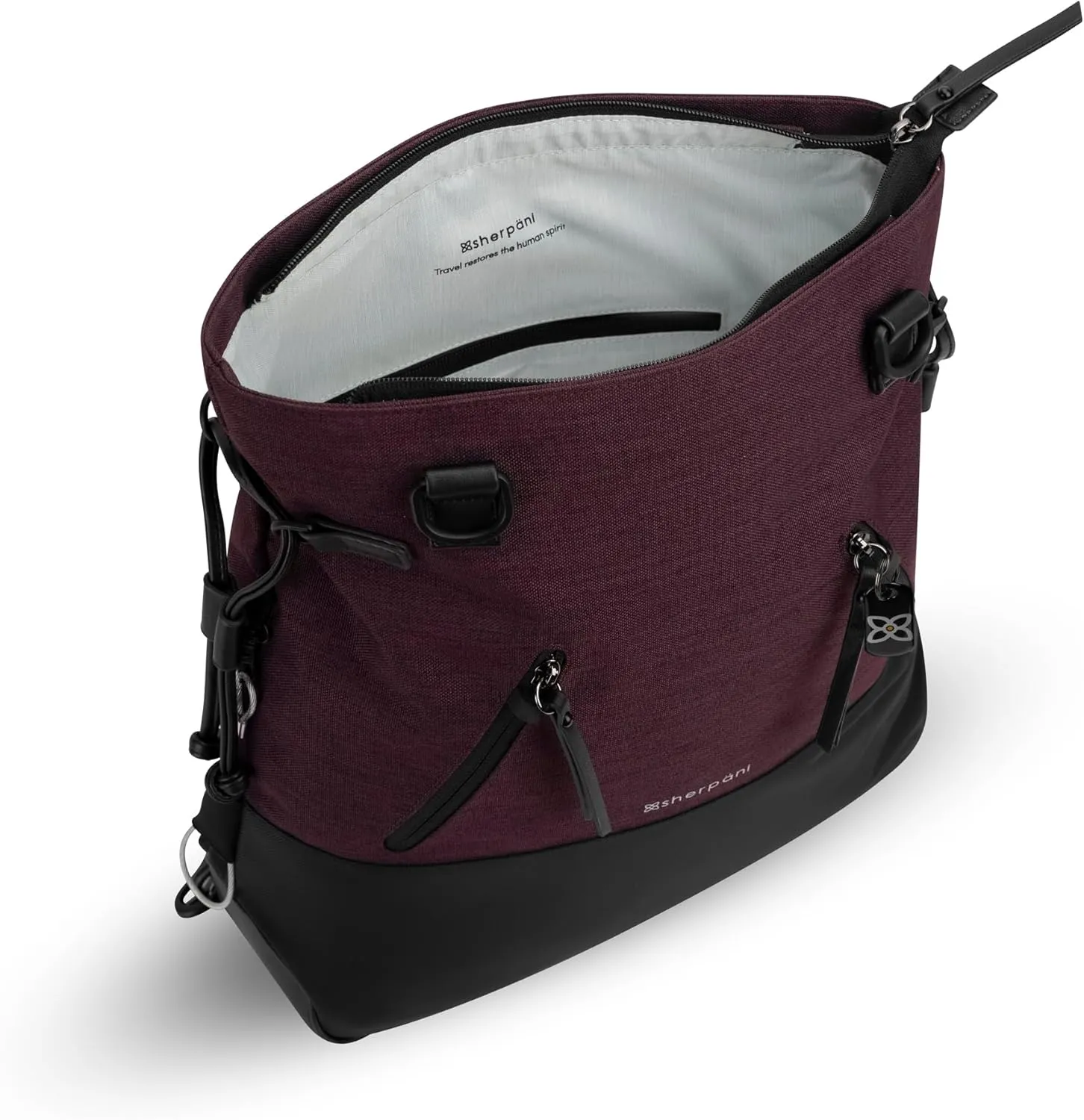 Sherpani Tempest, Anti-Theft Travel Backpack, Teacher Tote Bag, Backpack for Women, Fits 15 Inch Laptop (No Sleeve)
