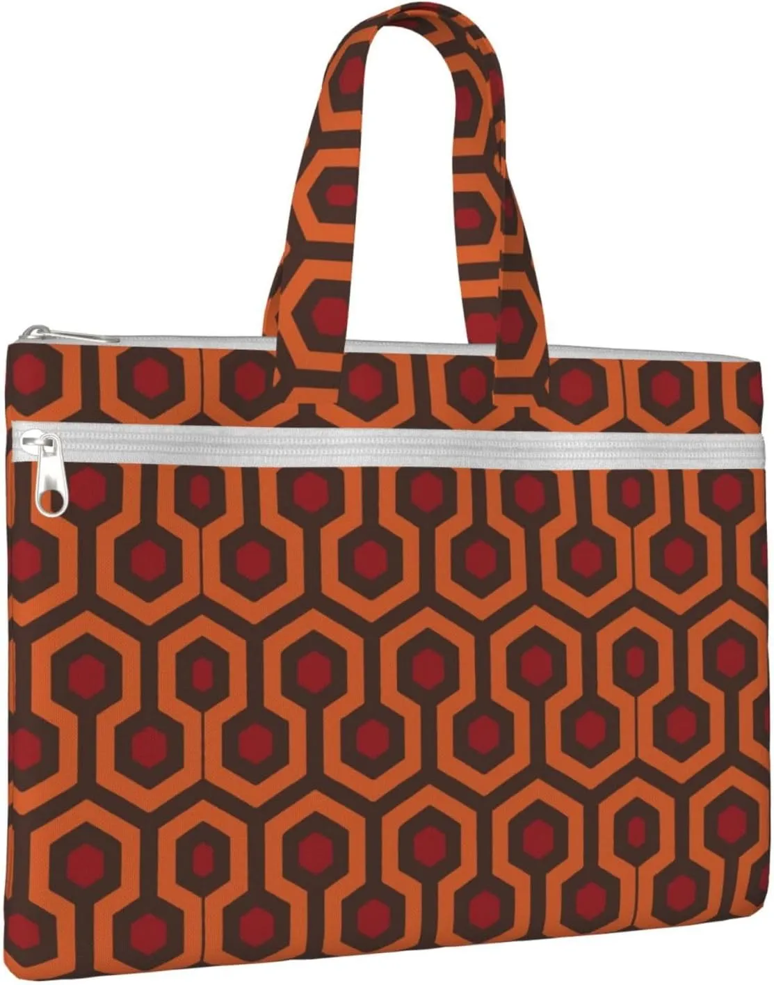 Shining Overlook Print Canvas Tote File Bag Suitable For Studying, Traveling, Traveling, Commuting, Etc.
