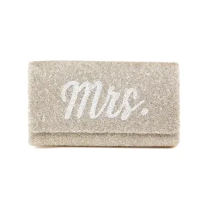Silver with White Monogram