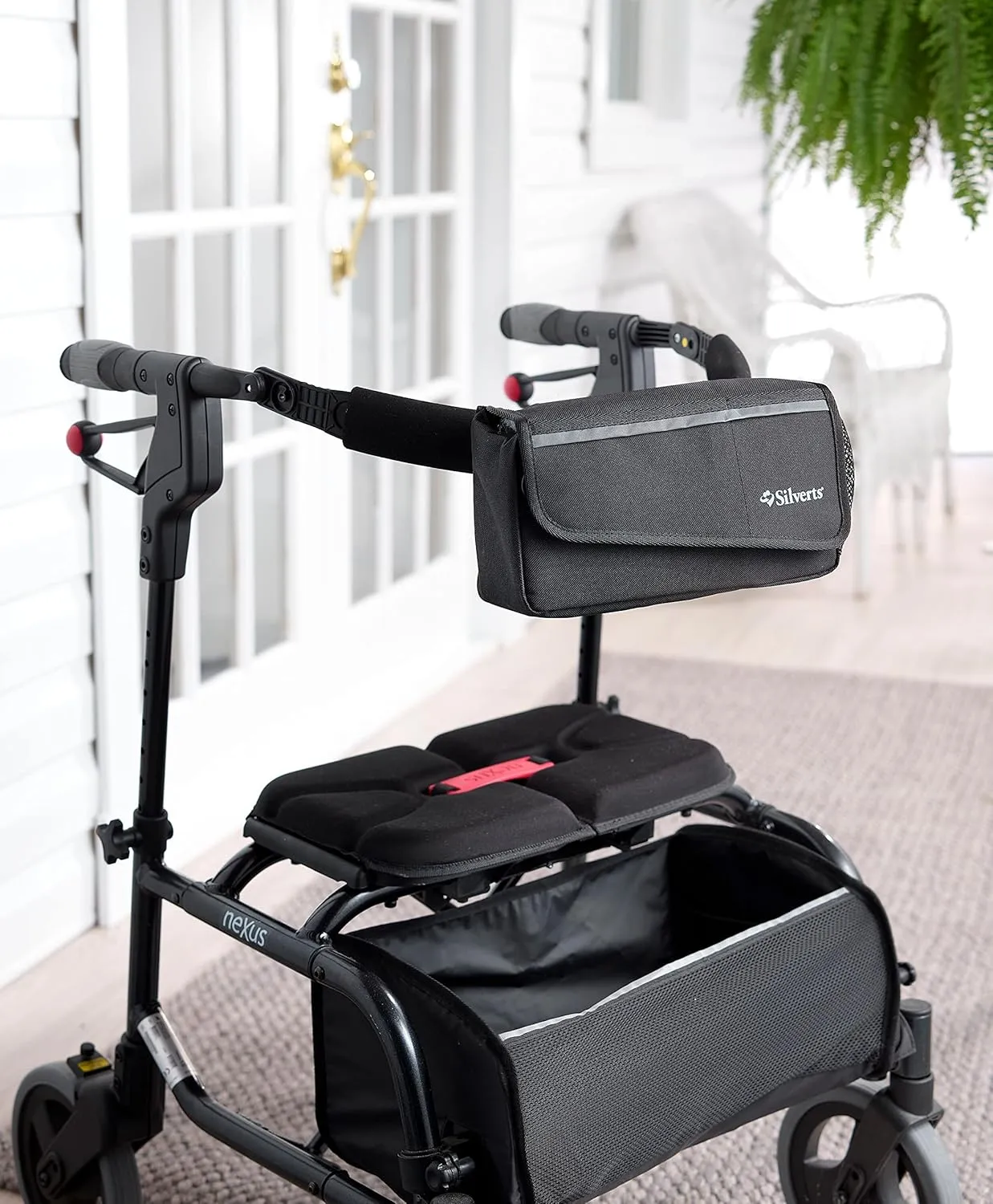Silvert's Adaptive Clothing & Footwear Unisex Walker, Wheelchair & Bedside Railing Pouch