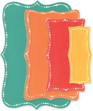 Sizzix Framelits Die Set - Top Note by Stacey Park