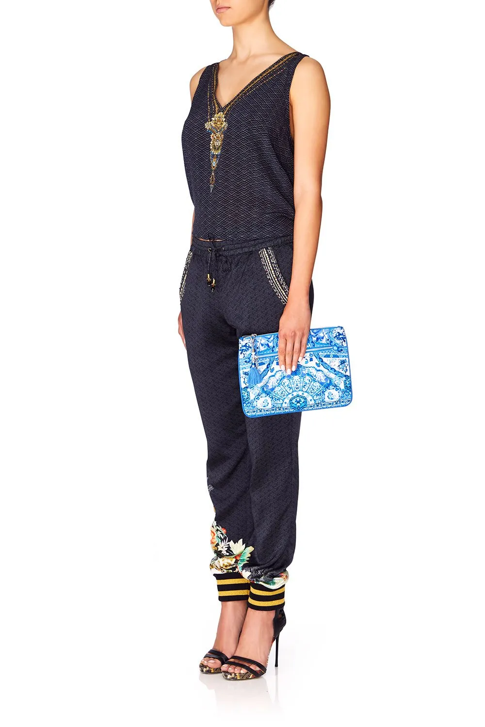 SMALL CANVAS CLUTCH ETERNITY'S EMPIRE