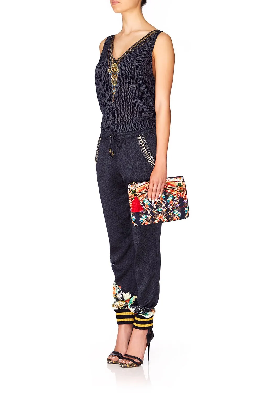 SMALL CANVAS CLUTCH STAR GIRL