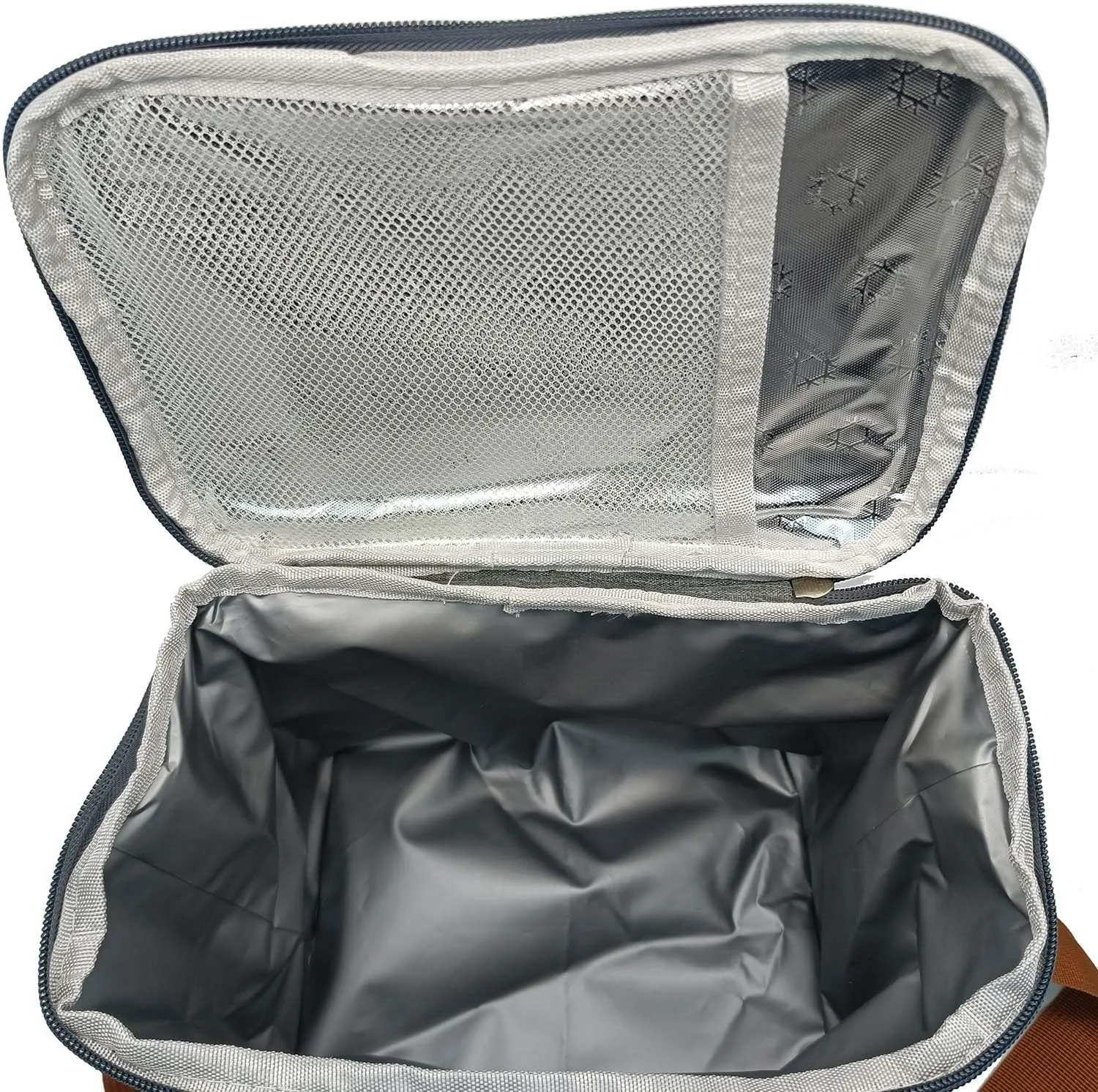 SMALL COLOR Personalized Lunch Cooler Box Bag Custom Insulated Tote Bag With Print Logo/Text/Photo (Single layer black)