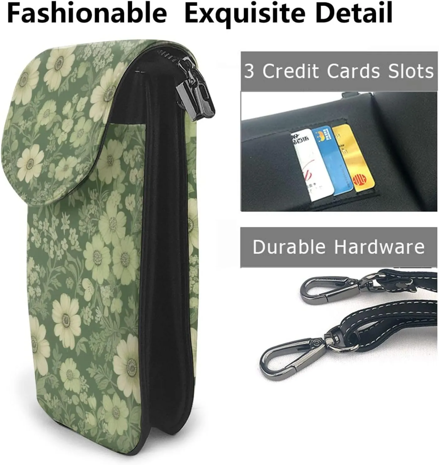 Small Crossbody Bags for Women,Leather Shoulder Bag for Cell Phone Purse with Strap and Lover Dog Paw Printed